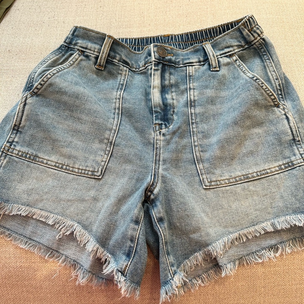Distressed Jean Shorts - Aerie